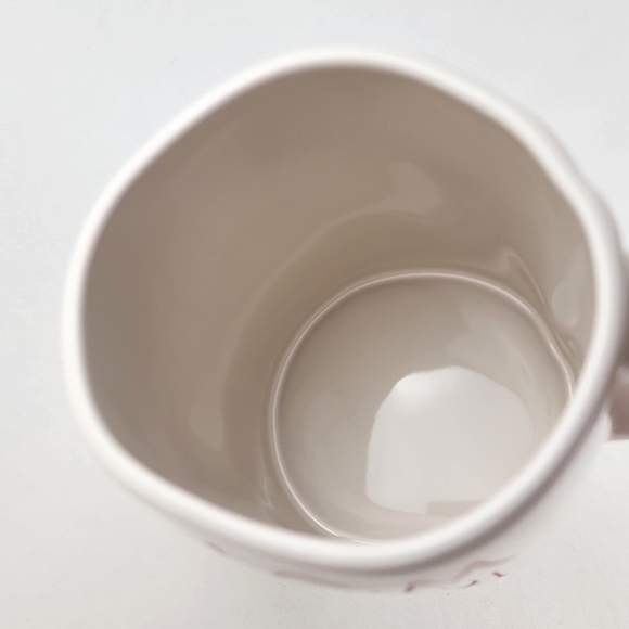 ⭐️2/ $50⭐️ Rae Dunn Artisan Collection White Mug Coffee Pink Letters MOM TO BE - Picture 6 of 10